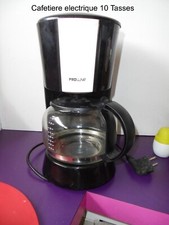 CAFETIERE A CAFE FILTRE PROLINE NOIR COMME NEUVE SERVIE 2/3 FOIS