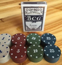 Set Kit Cartes De Poker 24