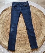 Jean slim bleu foncé McDonald's – Taille 36 – Bon état - Femme