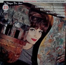 Le Disque Du Jour N° 23 | Florence Passy Et Pierre Sellin | Bon état