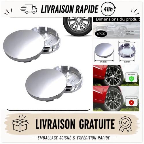 Cache moyeu voiture 53 - moyeu,