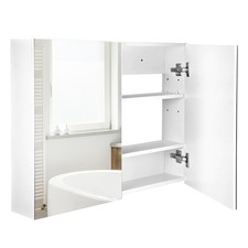 HOMCOM armoire miroir