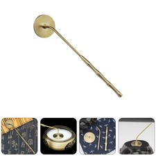  Outil de presse à cendre d'encens à long manche presse en laiton fournitures de