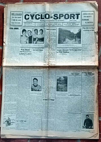 Cyclisme lot 13 journaux - cyclisme,