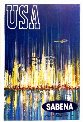 Sabena avion usa - rf109,