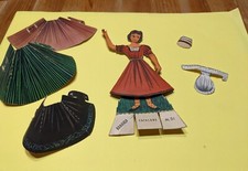 Poupée BANANIA  et vêtements en carton (Catalane) Années 60