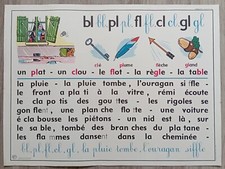 📖 Ancienne affiche scolaire