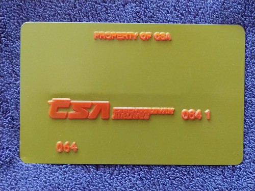 Plaque validation billet - plaque,