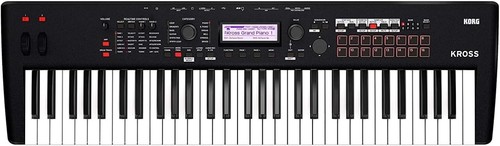Clavier musical noir