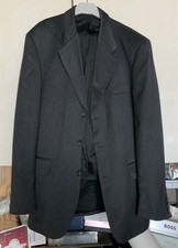 Costume homme, anthracite, marque Paco Moravia Paris, Veste T48, Pantalon T40