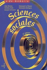 Sciences sociales, 3e