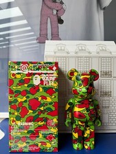 Bearbrick 400% bape camo
