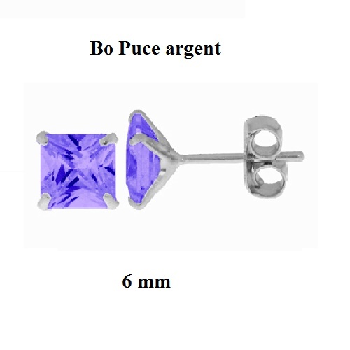 Boucles oreilles puce diamant - boucles,