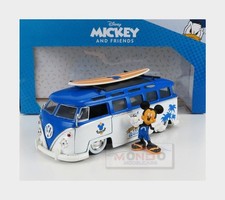 1:24 JADA Volkswagen T1 Samba Minibus 1962 +Topolino Mickey Mouse JADA253075001