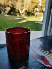 Bougeoir Butlers Rouge 8 x 7