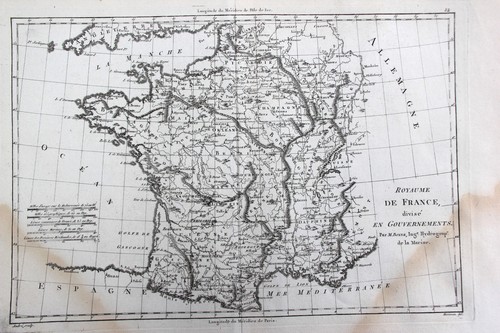 Carte royaume de france - "royaume,