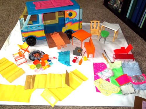 Barbie beach bus 1971 - barbie,
