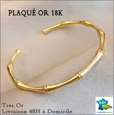 PLAQUÉ OR 18K BRACELET NEUF
