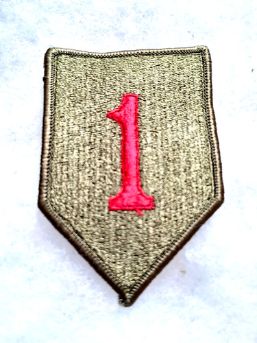 Insigne tissu militaire - un,