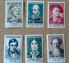 417 1957 1108-1113 Célébrités nsc