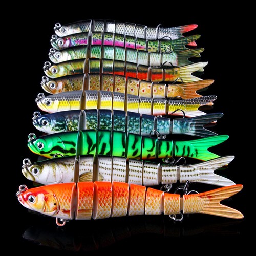 10couleur 7cm 27g leurre - 10couleur,
