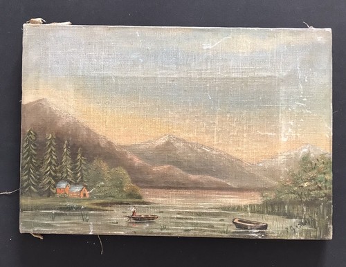Tableau ancien peinture - ancien, huile
