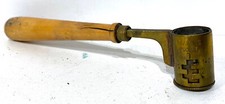Ancien Doseur de Poudre Plomb