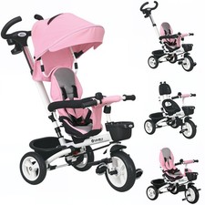 HOMCOM Tricycle de bébé