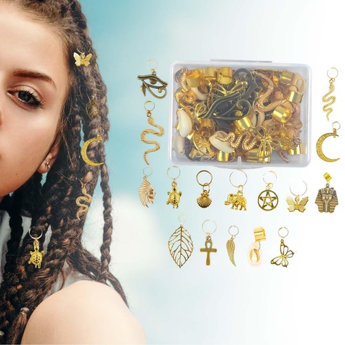 Pièces alliage dreadlocks - 40,