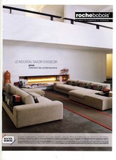 Années 2000 : Canapé Rochebobois – Ginza – Les contemporains (publicité, adverti