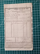 AZ022 récépissé Chemin de