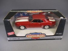 AX358 ERTL AMERICAN MUSCLE 1/18 1:18 CHEVROLET CAMARO Z/28 1969 REF 7455 ROUGE