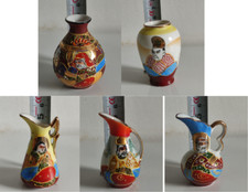 5 x miniature mini vase POT