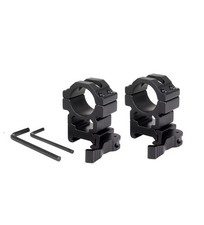 Colliers de fixation haut avec attache rapide rail 22 mm diamètre 25.4mm