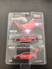 Mini GT 1:64 Neuf sous blister - N°24 - Honda Civic Type R