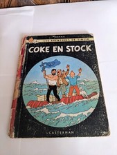 tintin coke en stock B24 1958 hergé