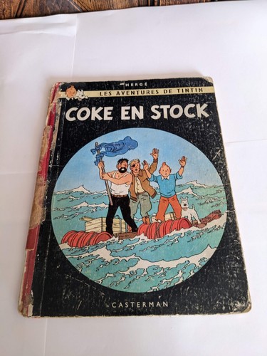 Tintin coke stock - b24, 1958