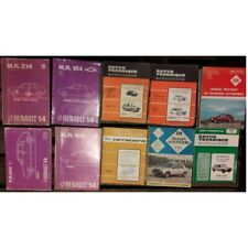 Renault R14 - Lot de 10 Manuels de reparation - Documention mecanique carrosseri