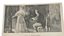 Carte postale vintage Prima Donna - Opéra Italien