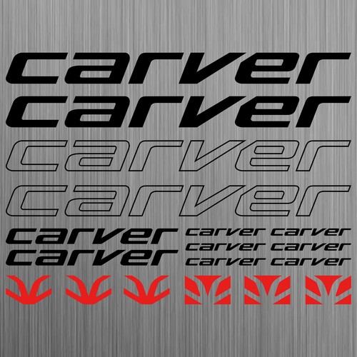 Carver autocollant sticker - carver,