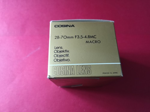 Objectif lens cosina - lens, 28-70mm