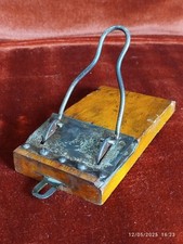 Rare Presse à Herbiers Israélienne SHANNON AB- Old Israeli herbarium press