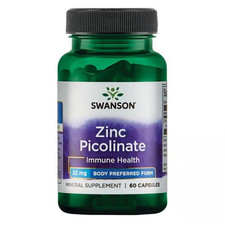 Picolinate de zinc 22 mg 60