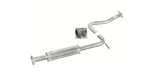 Muffler central pour - muffler,