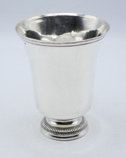 RARE TIMBALE  TULIPE EN ARGENT