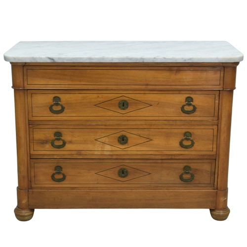 Commode charles en - commode, noyer
