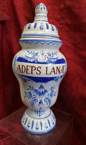 Pot pharmacie adeps lanae - a,