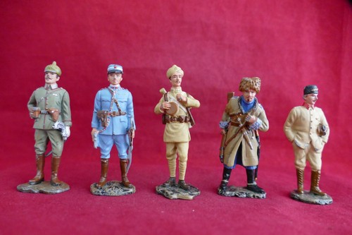 Soldats différents pays - de,