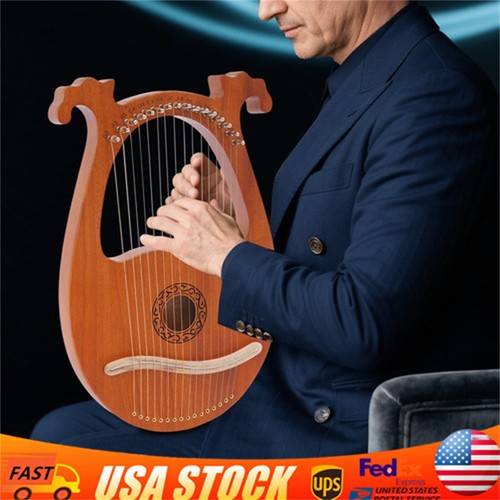 Vintage strings lyre harp - strings,