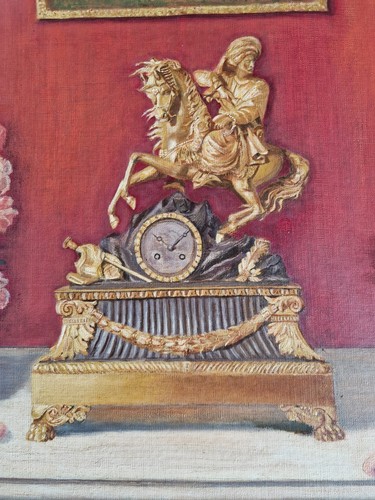 Tableau peinture huile - peinture, sur